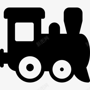 火车婴儿4装满了图标图标