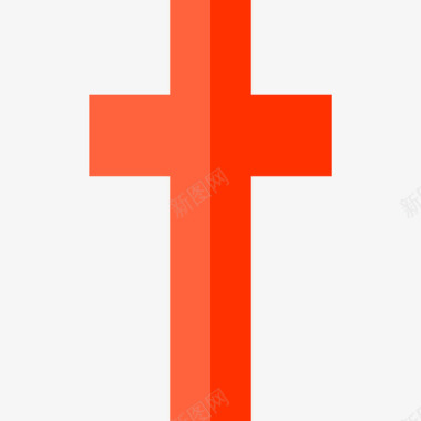 十字架印度独立日图标图标