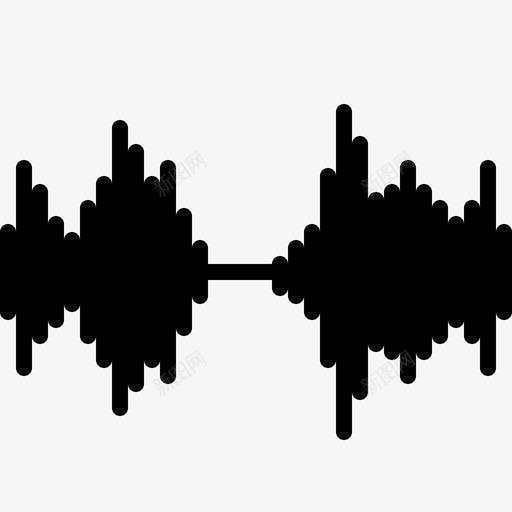 录音音频均衡器图标svg_新图网 https://ixintu.com 均衡器 声波 声音 录音 音频