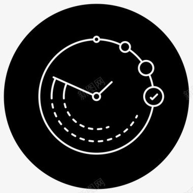 时间管理闹钟商务图标图标