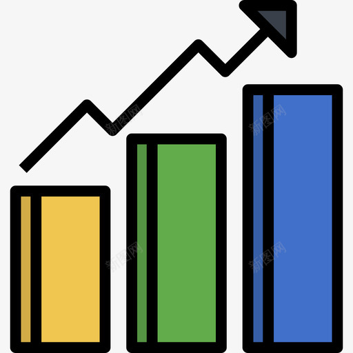 统计工具2线颜色图标svg_新图网 https://ixintu.com 线颜色 统计 设计工具2