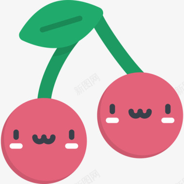 樱桃卡瓦伊糖果3平的图标图标