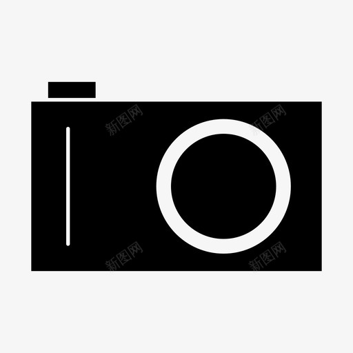 相机图像照片图标svg_新图网 https://ixintu.com ios 图像 广告 快照 照片 相机 网页设计字形 肖像 营销