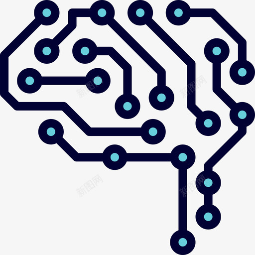 电路干颜色线颜色图标svg_新图网 https://ixintu.com 干颜色 电路 线颜色