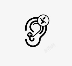 听力受损助听器问题助听器听力受损图标高清图片
