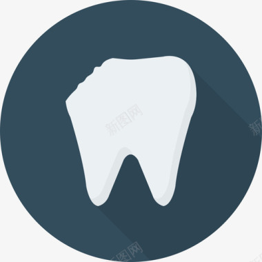 断牙医用50圆形图标图标
