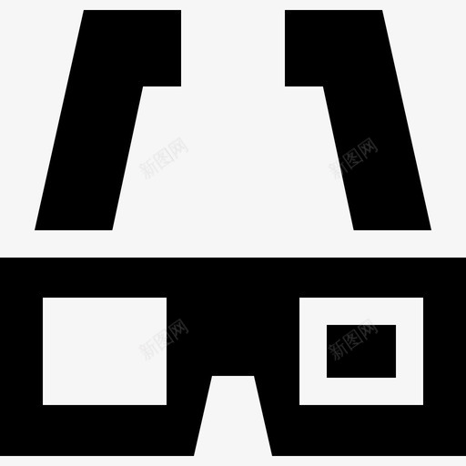3d眼镜智能设备12填充图标svg_新图网 https://ixintu.com 3d眼镜 填充 智能设备12