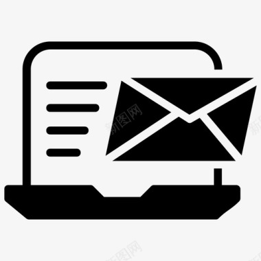 电子邮件信件笔记本电脑图标图标