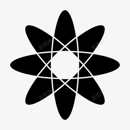 化学原子细胞图标svg_新图网 https://ixintu.com dna 化学 原子 学校符号 物理 科学 细胞