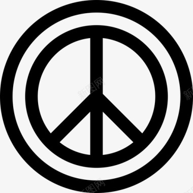 和平主义嬉皮士4直系图标图标