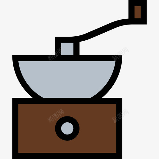 咖啡研磨机厨房和食物2其他图标svg_新图网 https://ixintu.com 其他 厨房和食物2 咖啡研磨机