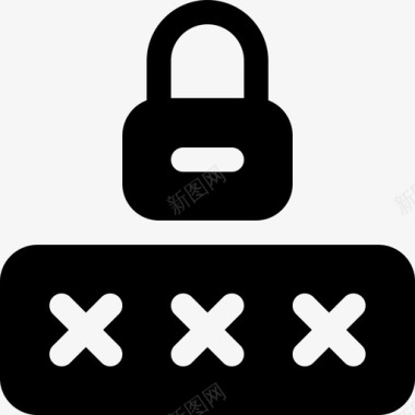 密码互联网安全14已填充图标图标