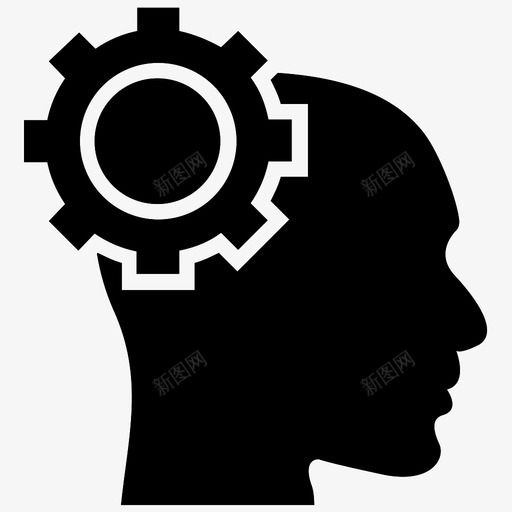 技术思维创造性思维人脑图标svg_新图网 https://ixintu.com 人脑 创造性思维 大脑立体图标 实践思维 想象思维 技术思维