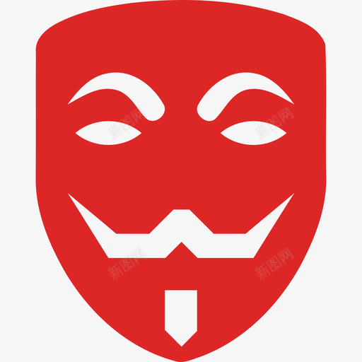Anonymous Mask Fillesvg_新图网 https://ixintu.com Anonymous Mask Fille