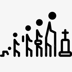 不用年龄人生命年龄死亡图标高清图片