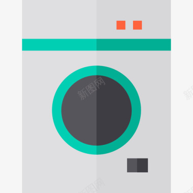 洗衣机电子设备2平板图标图标