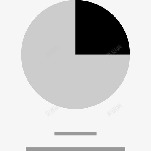 饼图图表和图表8扁平图标svg_新图网 https://ixintu.com 图表和图表8 扁平 饼图