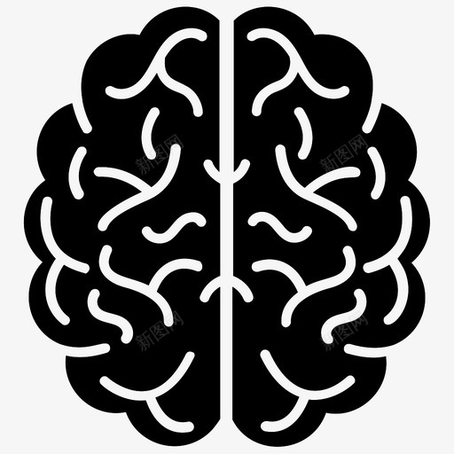 人脑脑力想象力图标svg_新图网 https://ixintu.com 人脑 大脑立体图标 思考 想象力 智能 脑力