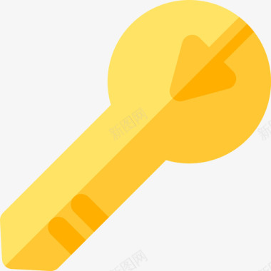 门钥匙android应用程序7扁平图标图标