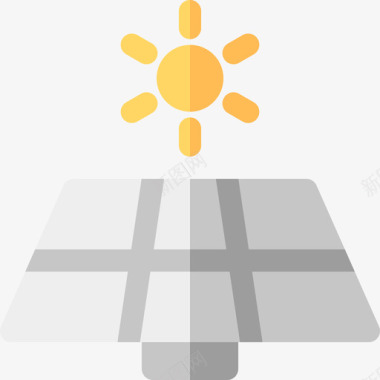 太阳能电池板生态49平板图标图标