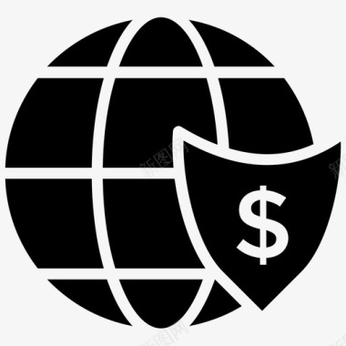 全球货币外汇国际货币图标图标