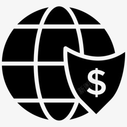 国际货币全球货币外汇国际货币图标高清图片
