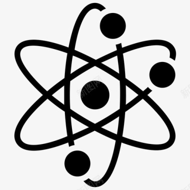 核物理原子能生态科学图标图标