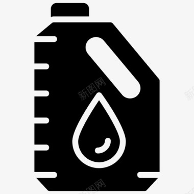 燃料罐燃料容器汽油图标图标