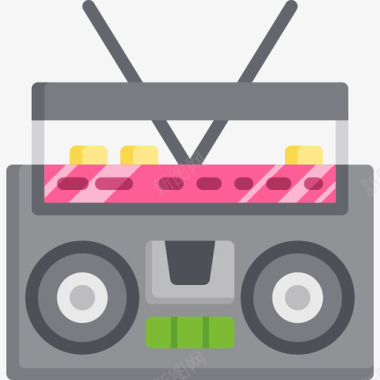 收音机80年代5平调图标图标