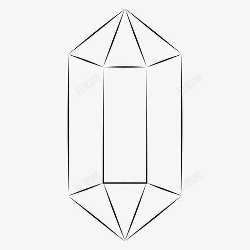 宝石钻石手绘游戏图标svg_新图网 https://ixintu.com 宝石 手绘游戏 钻石