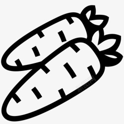 胡萝卜素图标胡萝卜胡萝卜素胡萝卜素蔬菜图标高清图片