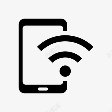 手机wifi互联网手机图标图标