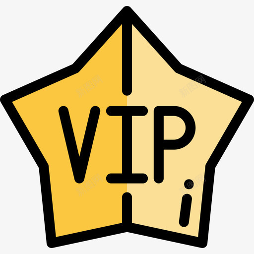 Vip豪华8号店线性颜色图标svg_新图网 https://ixintu.com Vip 线性颜色 豪华8号店