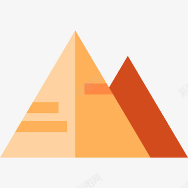 金字塔考古学4平面图标图标