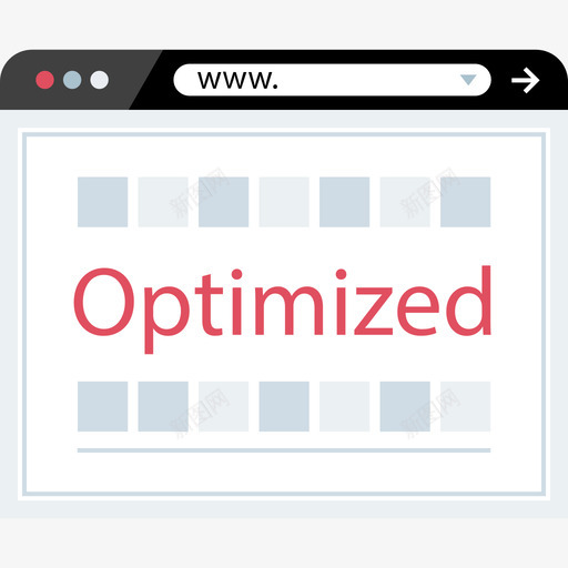 浏览器搜索引擎优化和营销7平面图标svg_新图网 https://ixintu.com 平面 搜索引擎优化和营销7 浏览器