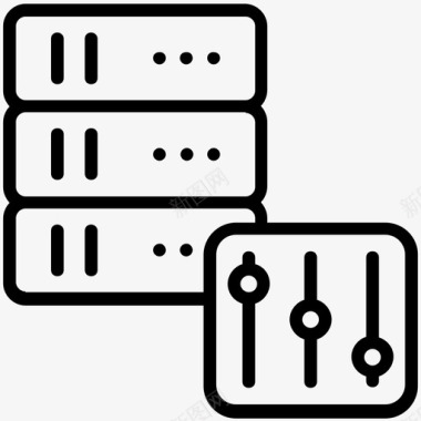 数据库控制数据库管理数据库软件图标图标