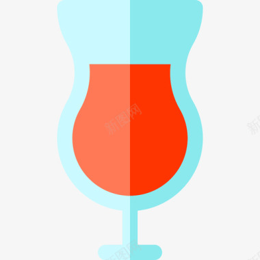 鸡尾酒夏季食品饮料无糖图标图标