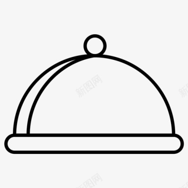 食物餐具厨房图标图标