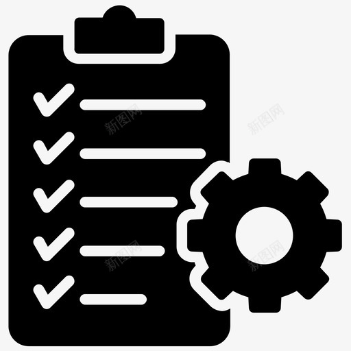 项目管理剪贴板项目计划图标svg_新图网 https://ixintu.com 剪贴板 声誉管理标志符号 项目时间表 项目章程 项目管理 项目计划