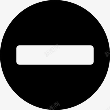 禁止交通标志2已填充图标图标