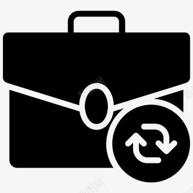 回收业务生物袋商务袋图标图标