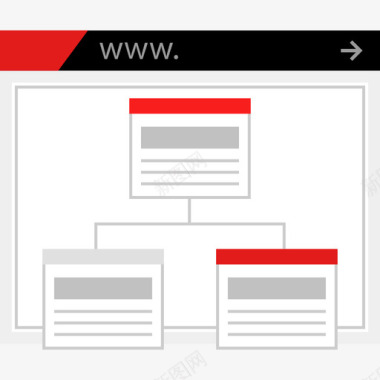 网络搜索引擎优化营销11平面图标图标