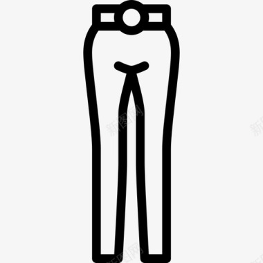裤子女装4直线型图标图标