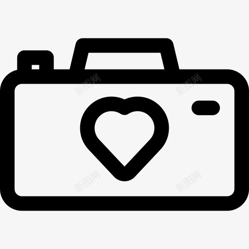 照相摄像机约会应用程序3图标svg_新图网 https://ixintu.com 摄像机 照相 约会应用程序3 线性