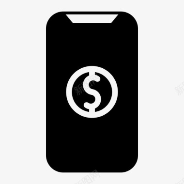 手机银行短信交易图标图标