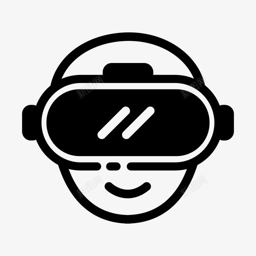vr眼镜护目镜实景图标svg_新图网 https://ixintu.com vr眼镜 实景 小工具实体效率工具 护目镜 模拟 虚拟