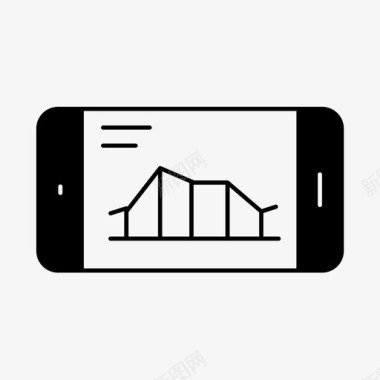 分析和统计图表电话图标图标