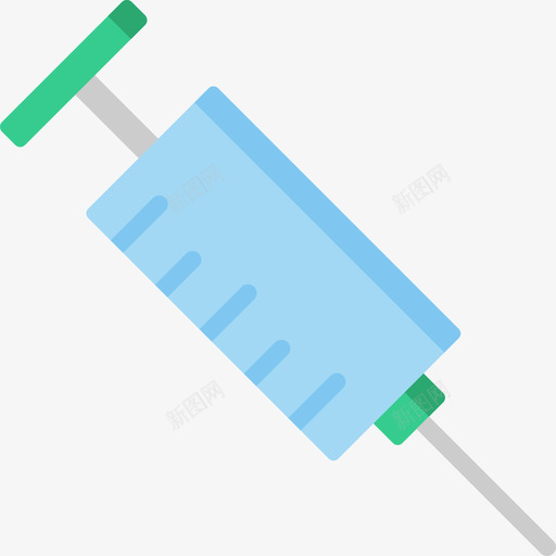 注射器兽医扁平图标svg_新图网 https://ixintu.com 兽医 扁平 注射器