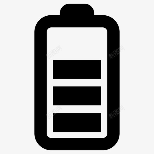 电池充电能量图标svg_新图网 https://ixintu.com 充电 功率 指示 电池 能量