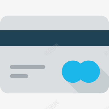 信用卡商务73扁平图标图标